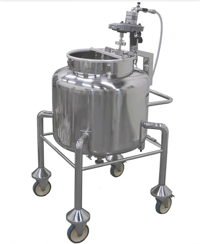 solution-preparation-vessel-pneumatic-and-electrical-drive